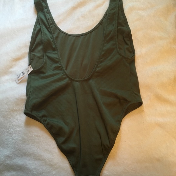Topshop Ribbed Swimsuit NWT - Picture 6 of 7